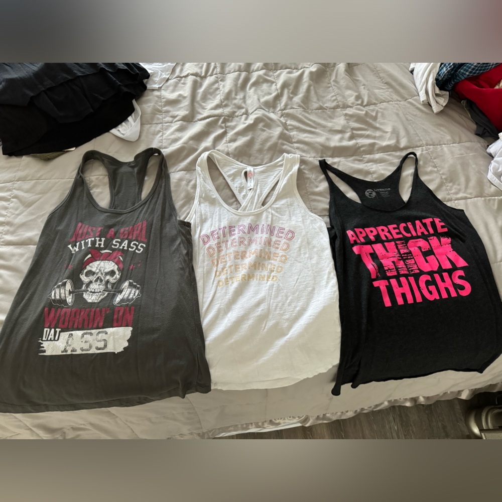 Gym Tanks Tops  30+ shirts one price